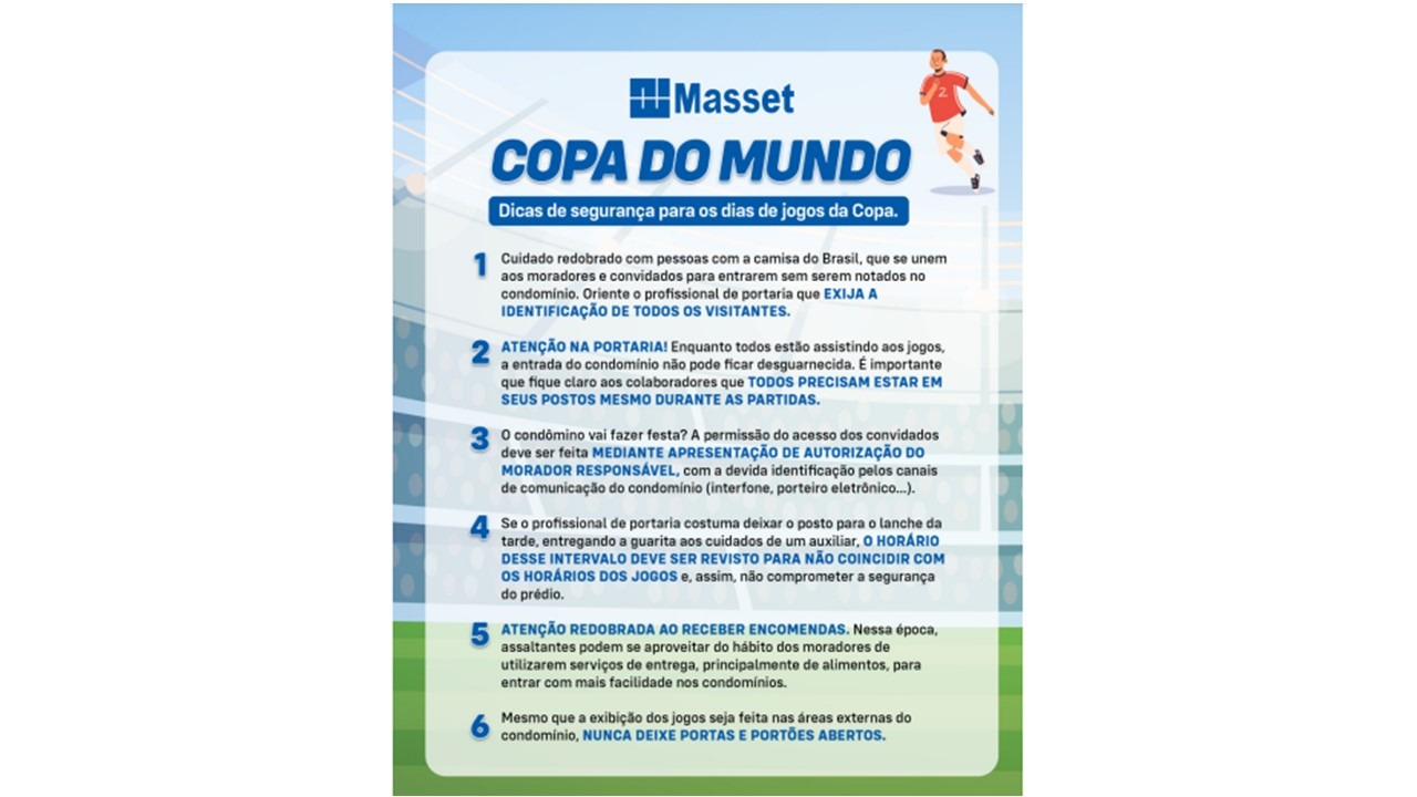 Dicas de Segurança para Copa do Mundo 