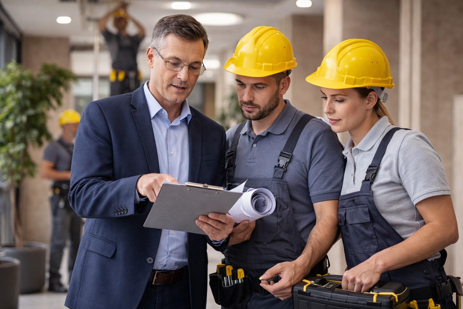 Obras no Condomínio